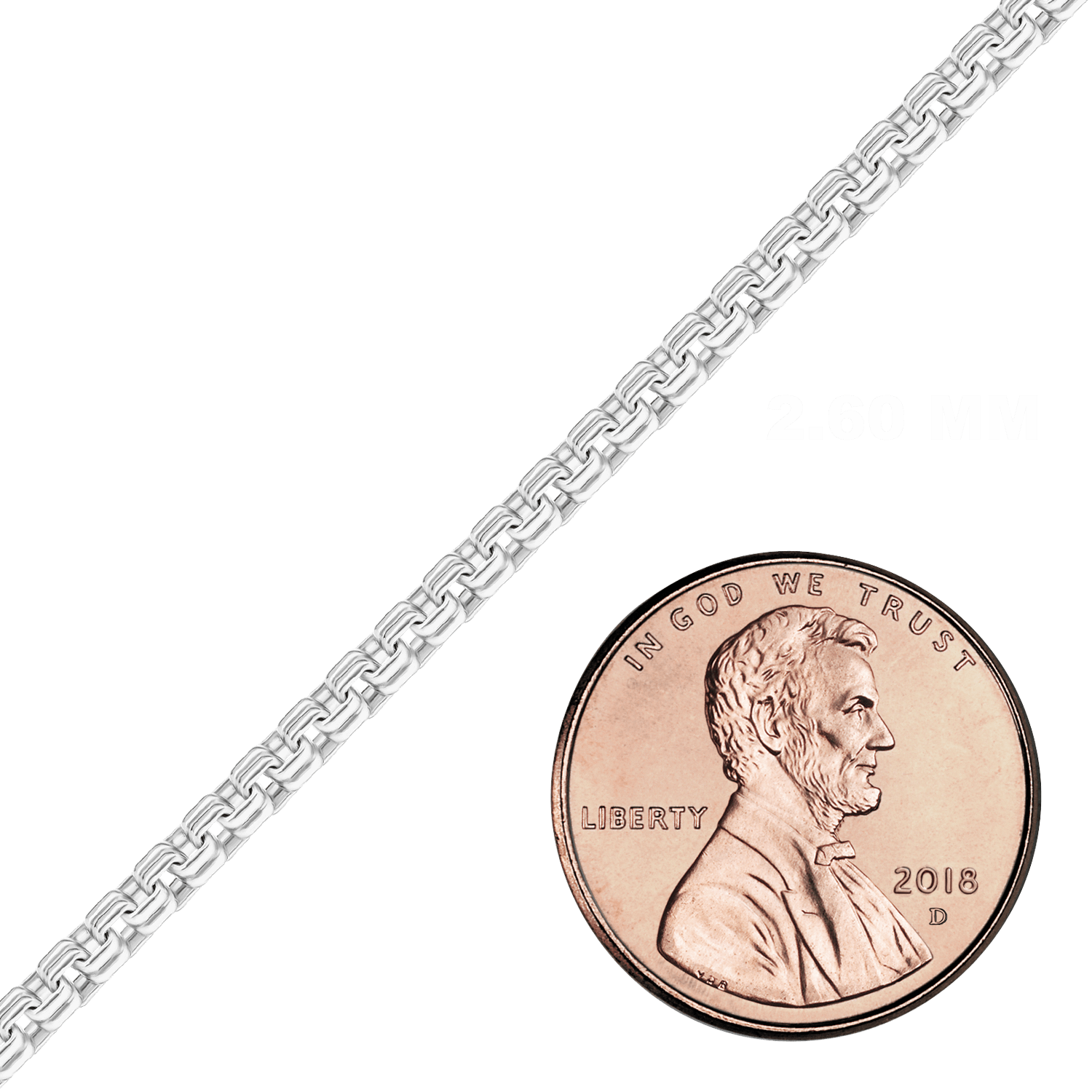 Bulk / Spooled Double Venetian Box Chain in Sterling Silver