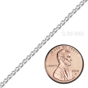 Bulk / Spooled Nonna Chain in Sterling Silver