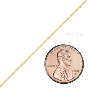 Bulk / Spooled Venetian Box Chain in 14K Gold-Filled
