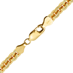 Finished Heavy Round Cable Necklace in 14K Gold-Filled