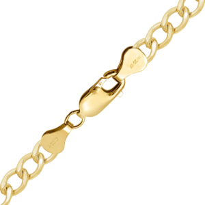 Finished Light Flat Curb Necklace in 14K Gold-Filled