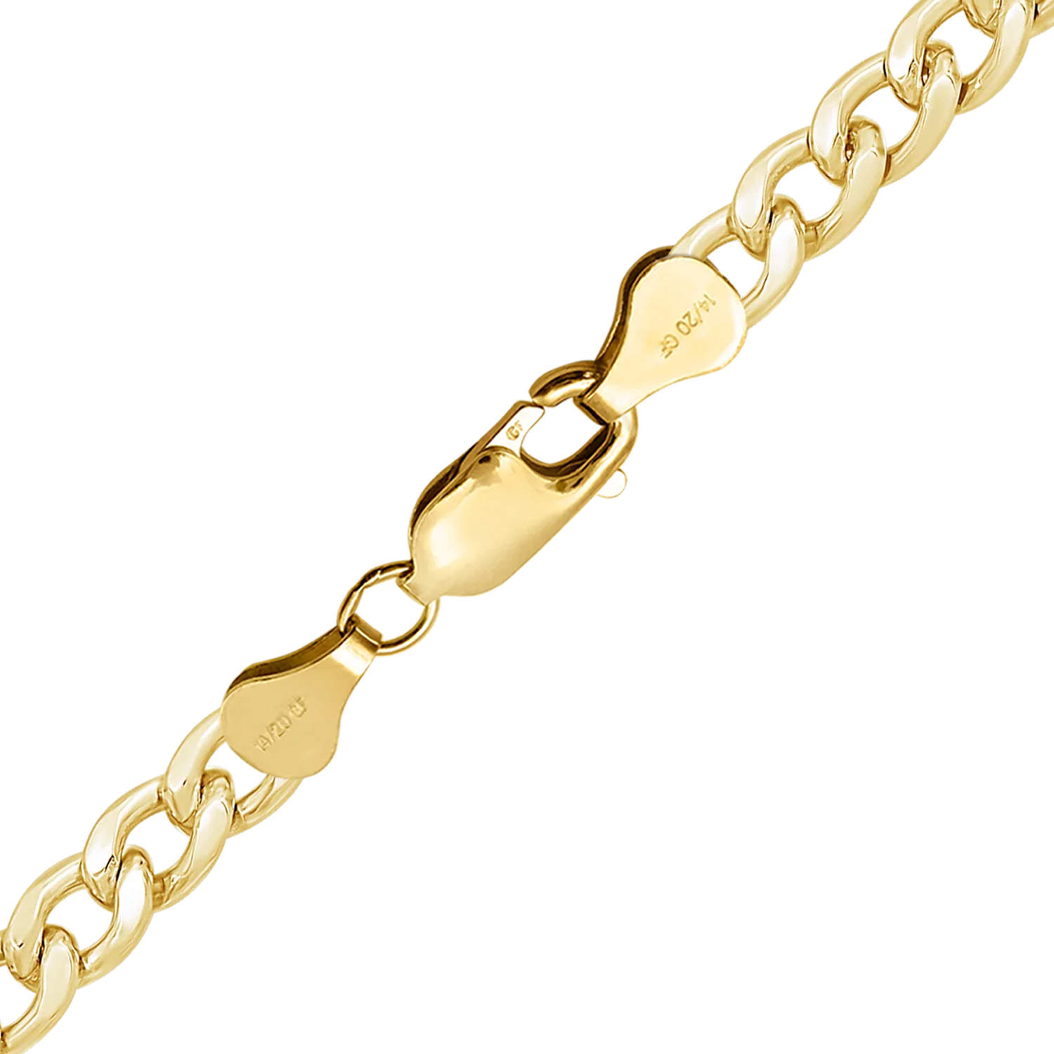 Finished Curb Necklace in 14K Gold-Filled