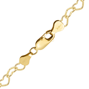 Finished Classic Heart Necklace in 14K Yellow Gold