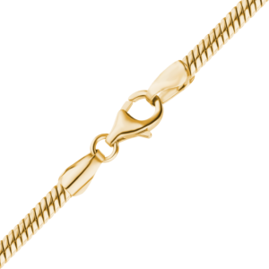 Finished Snake Necklace in 14K Gold-Filled