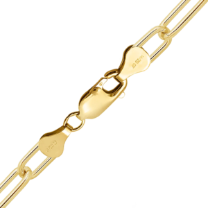 Finished Heavy Round Paperclip Necklace in 14K Gold-Filled