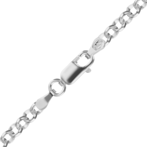 Finished Classic Rolo Necklace in Sterling Silver