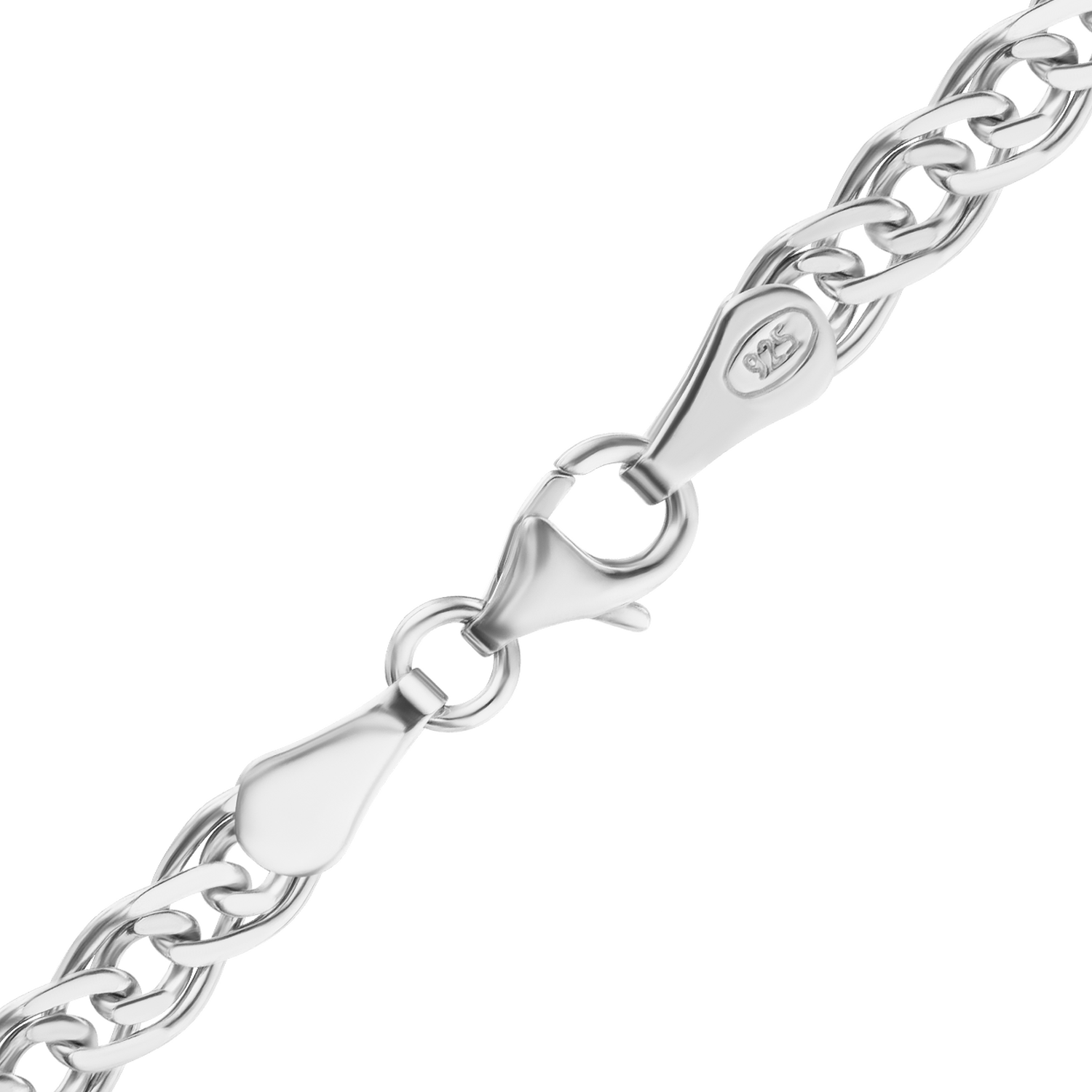Finished Nonna Necklace in Sterling Silver
